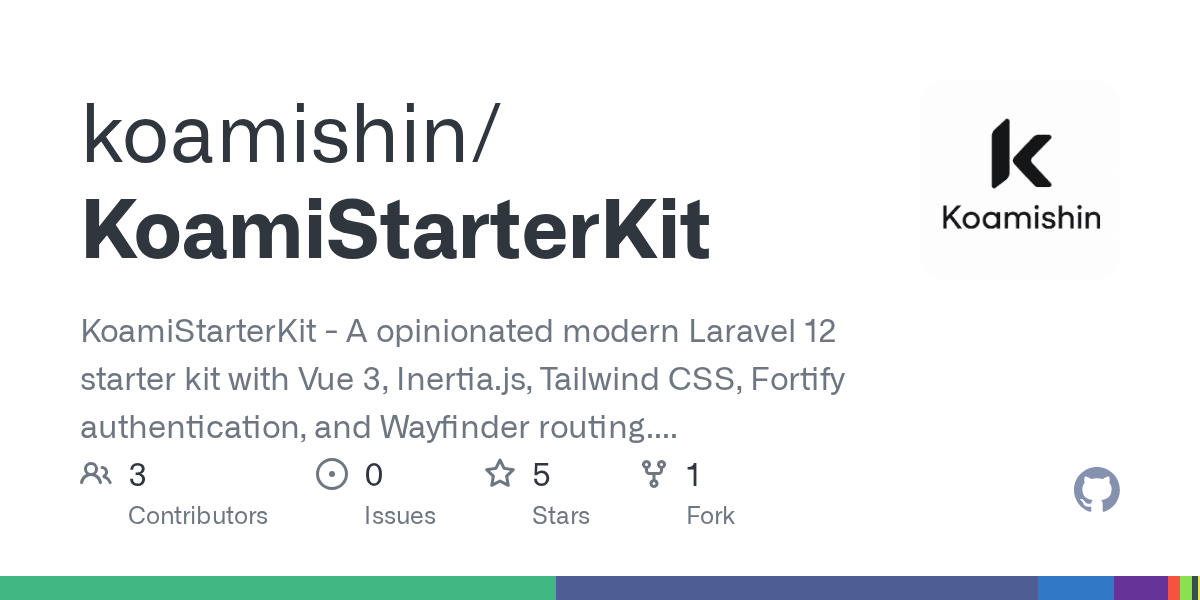 KoamiStarterKit repository social preview