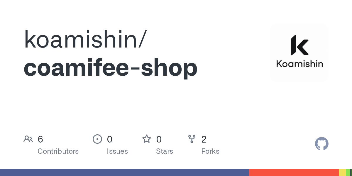 coamifee-shop repository social preview