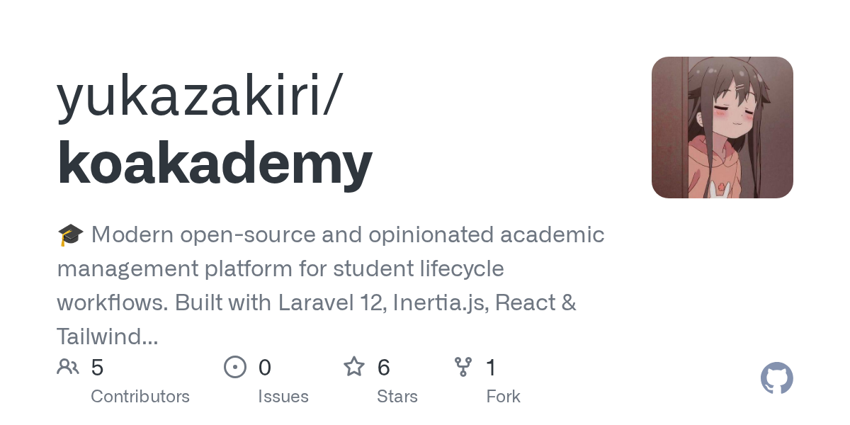 koakademy repository social preview